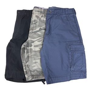 SET of 2 Union Shorts and One Banana Republic Pair Size 32 Black Camo Navy